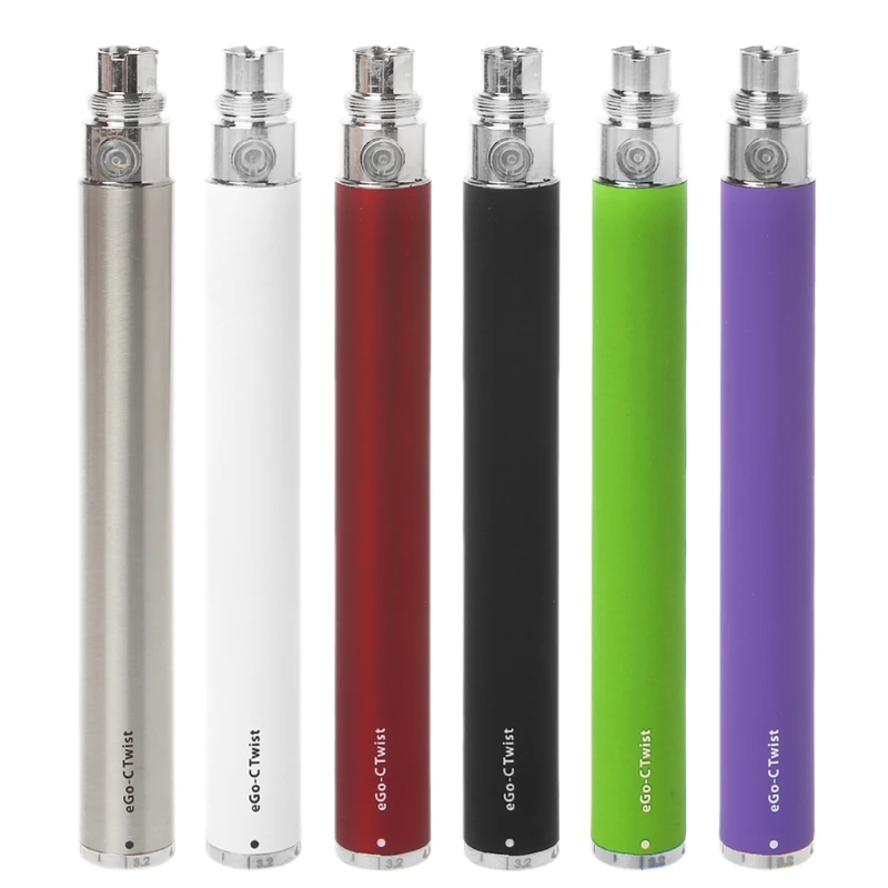 

1100mAh Battery Portable Elctronic Cigarette Chargers for eGo-C Twist Atomizer Cigarettes Vape ESTD