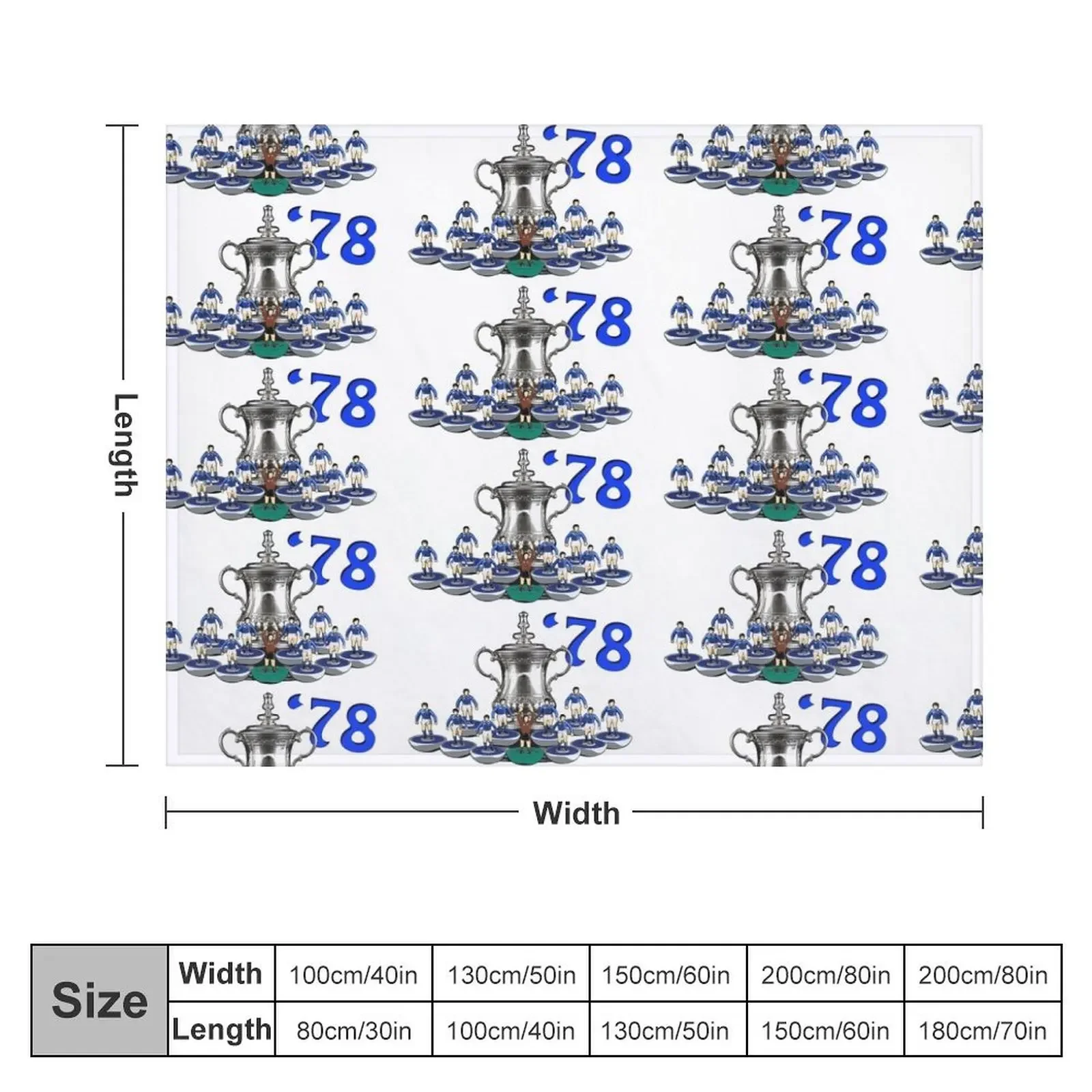 Одеяло Ipswich Town ❸ subbutero team персонализированный подарок термобелье для