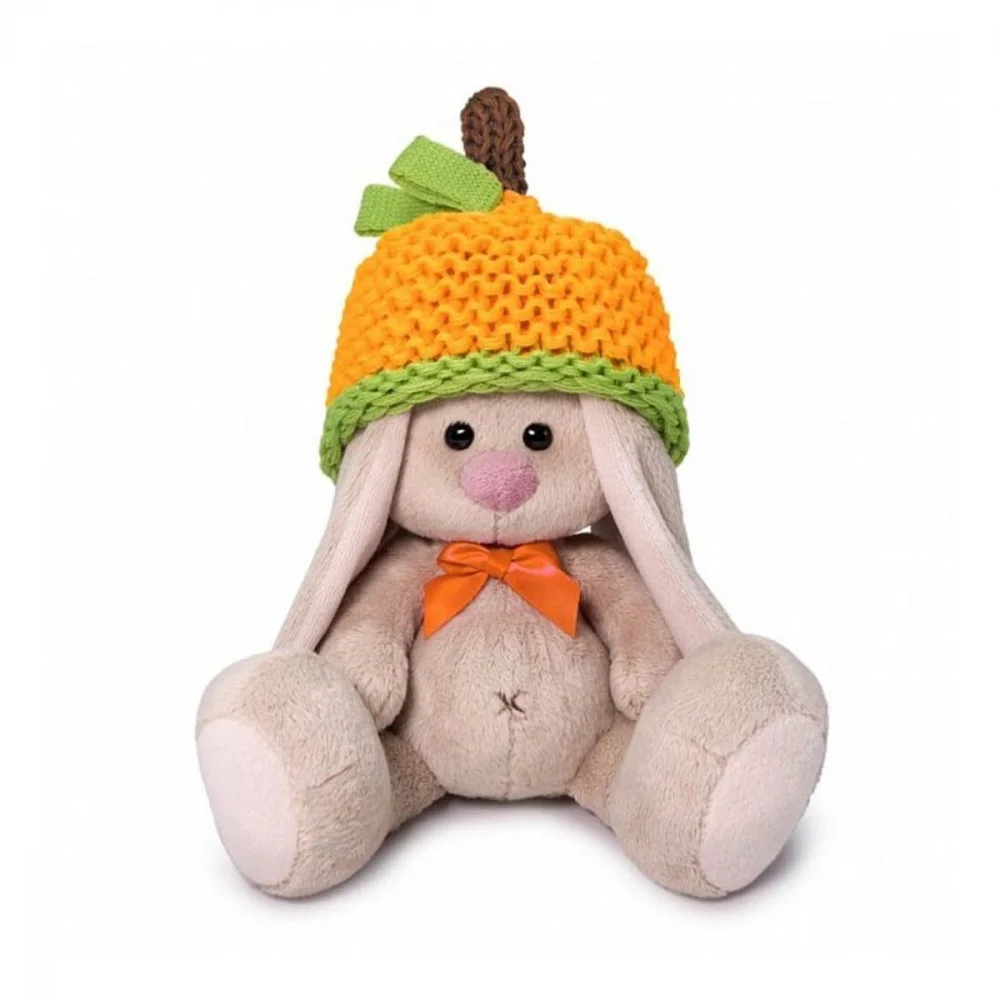 Мягкая игрушка &quotЗайка Ми в шапке мандарин&quot малыш 15 см|Игрушки развивающие| |