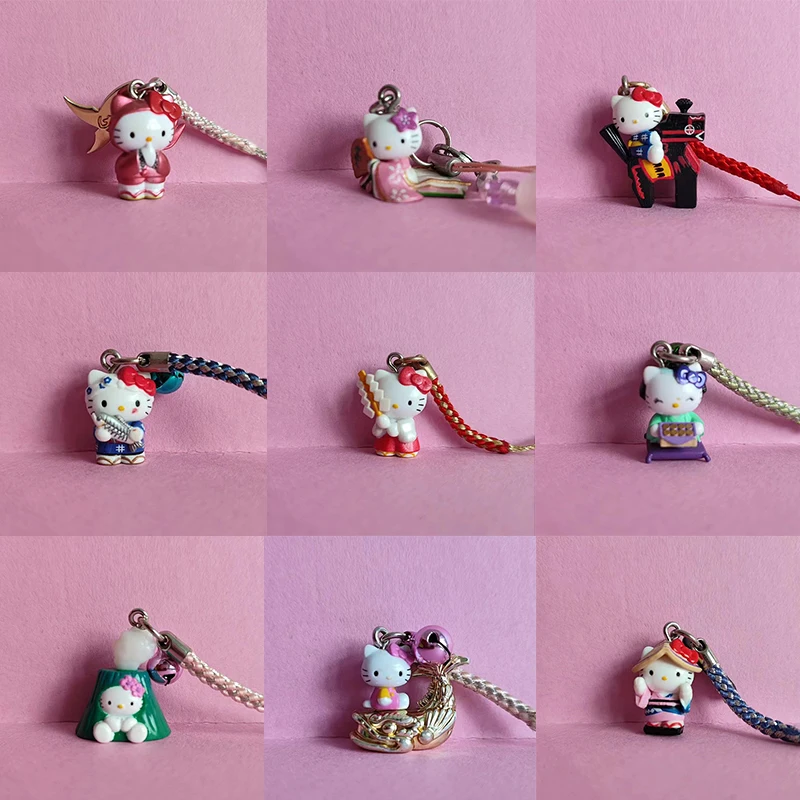

Kawaii Аниме Кулон мультфильм HELLO Kittys Кот кукла брелок подарки для девочек