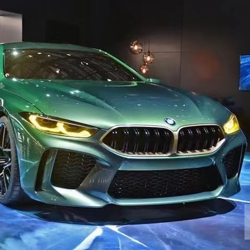 Icedriver для BMW M8 8 series CSL лимонно-желтый DRL RGBW разноцветные строительные доски дневные ходовые огни RGB G14 G15 G16 F91 F92 F9