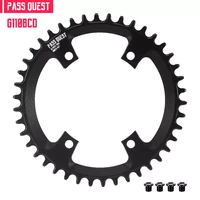 pass quest shimano grx crank special g110bcd four claw chainring can not drop the chain single bicycle parts