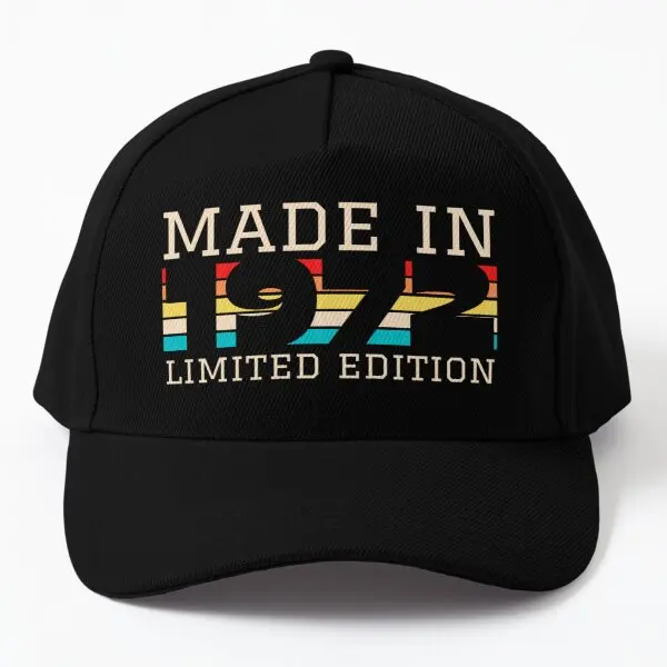 

Винтажная бейсбольная Кепка из коллекции 1972 года Однотонная Спортивная повседневная мужская шляпа Sun для мальчиков, черная, летняя