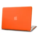 Прорезиненный Жесткий матовый чехол для Apple Macbook Air 1113 Macbook Pro 1315 Macbook12 дюймов, оранжевый защитный чехол для ноутбука