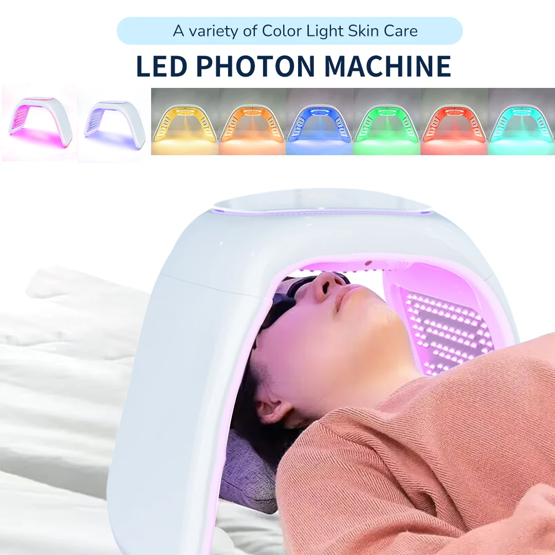 Складная фотодинамическая терапия 7 цветов УФ-лампа холодный нано-спрей для