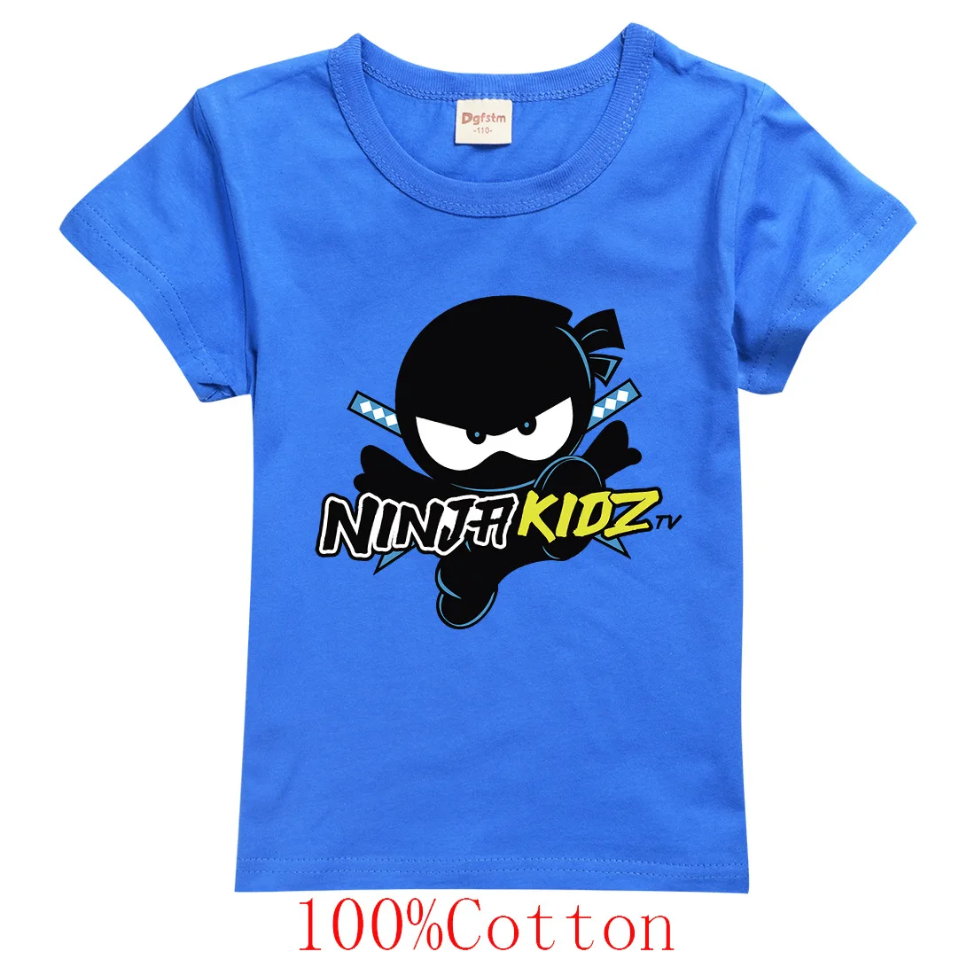 

TV Show Ninja Kidz Children T Shirts Cotton Little Boys Clothes Teenager Tops Summer Casual Costume Toddler Girls Clothing Tee