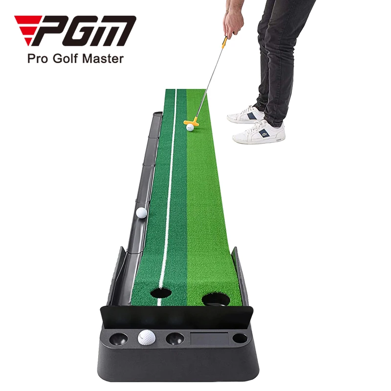 Golf putting mat/mini golf course/golf Putting trainer-3M with automatic ball return