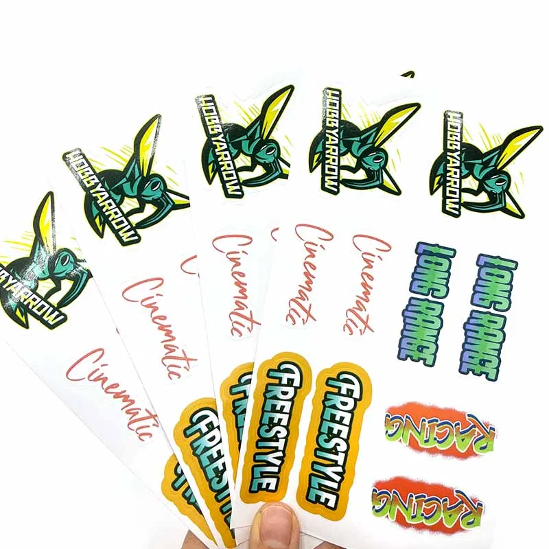 5 шт. HOBBYARROW 100X18 0 мм наклейка «Свободный стиль» гонки «кинематографический» большой диапазон»