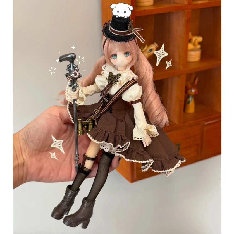 Фото Кукла BJD 1/6 из серии Blind Box Time Gap и Music Box: милая кукла BJD для декора дома, модная игрушка, коробка-сюрприз, подарок на день рождения, Kawaii GK №4