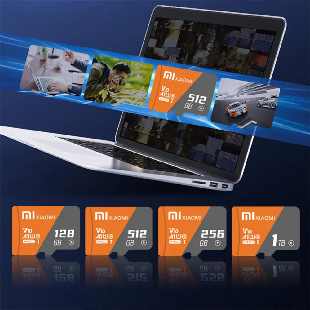 XIAOMI памяти Micro SD Card 1 ТБ 512 ГБ 128 оперативной 32 Гб встроенной 64 256 16 карты SD/TF