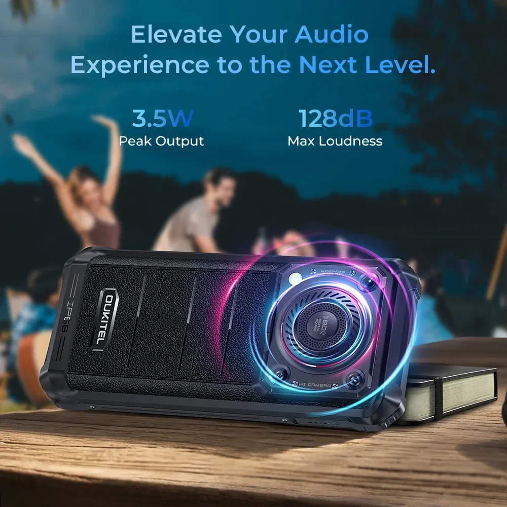 Прочный телефон Oukitel WP36 Pro 6 52 дюйма ГБ ОЗУ + 256 ПЗУ 10600 мАч мобильные телефоны Android 13