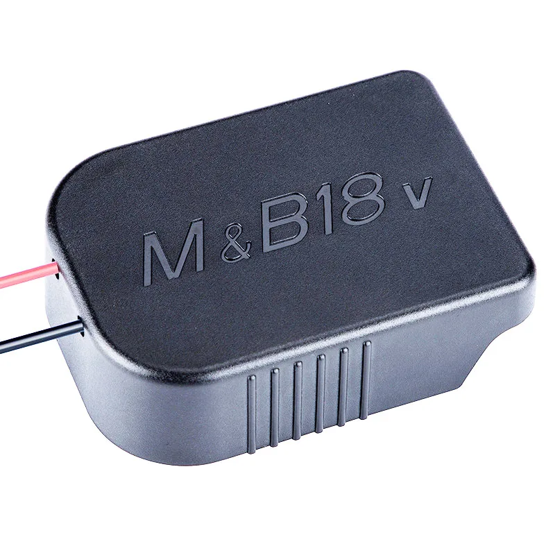 

18V Battery Power Connector Adapter Dock Holder With 12 Awg Wires Connectors Power For Makita&Bosch Adapters