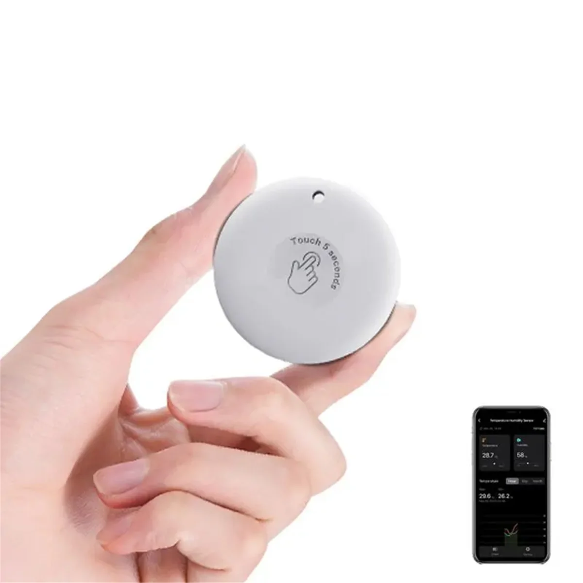 Умный измеритель температуры и влажности Tuya Bluetooth PT216B