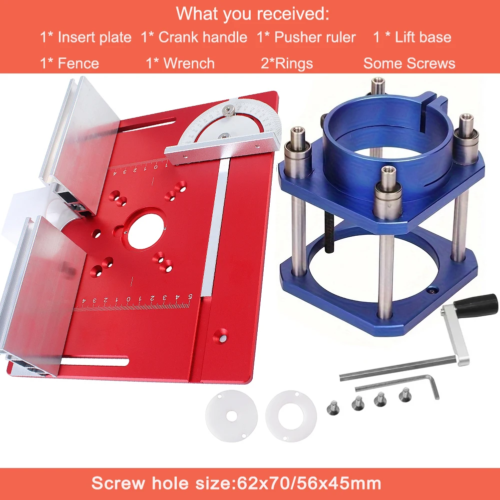 

Вставная пластина стола фрезерного станка Многофункциональный гравировальный стол для обрезки, алюминиевая вставная пластина Деревообрабатывающие скамейки Фрезерная откидная пластина