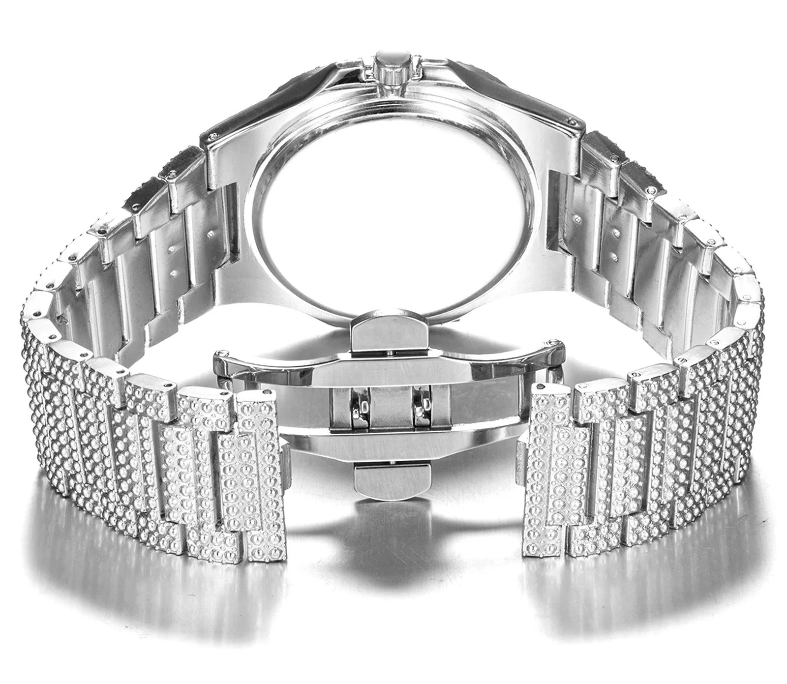 Quartz Steel Band Watch Luxury Diamond-studded Gypsophila Men And Women Couple Watch Luxury Design Versatile Watches For Women enlarge