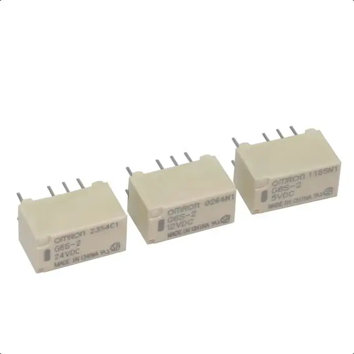 【10-1 шт.】Реле G6S-2-3VDC G6S-2-5VDC G6S-2-12VDC G6S-2-24VDC DC 3 В 5 12 24 Реле 8 контактов постоянного тока