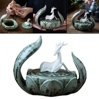 creative ceramics handicraft home decoration incense holder ornaments incense burner aromatherapy furnace