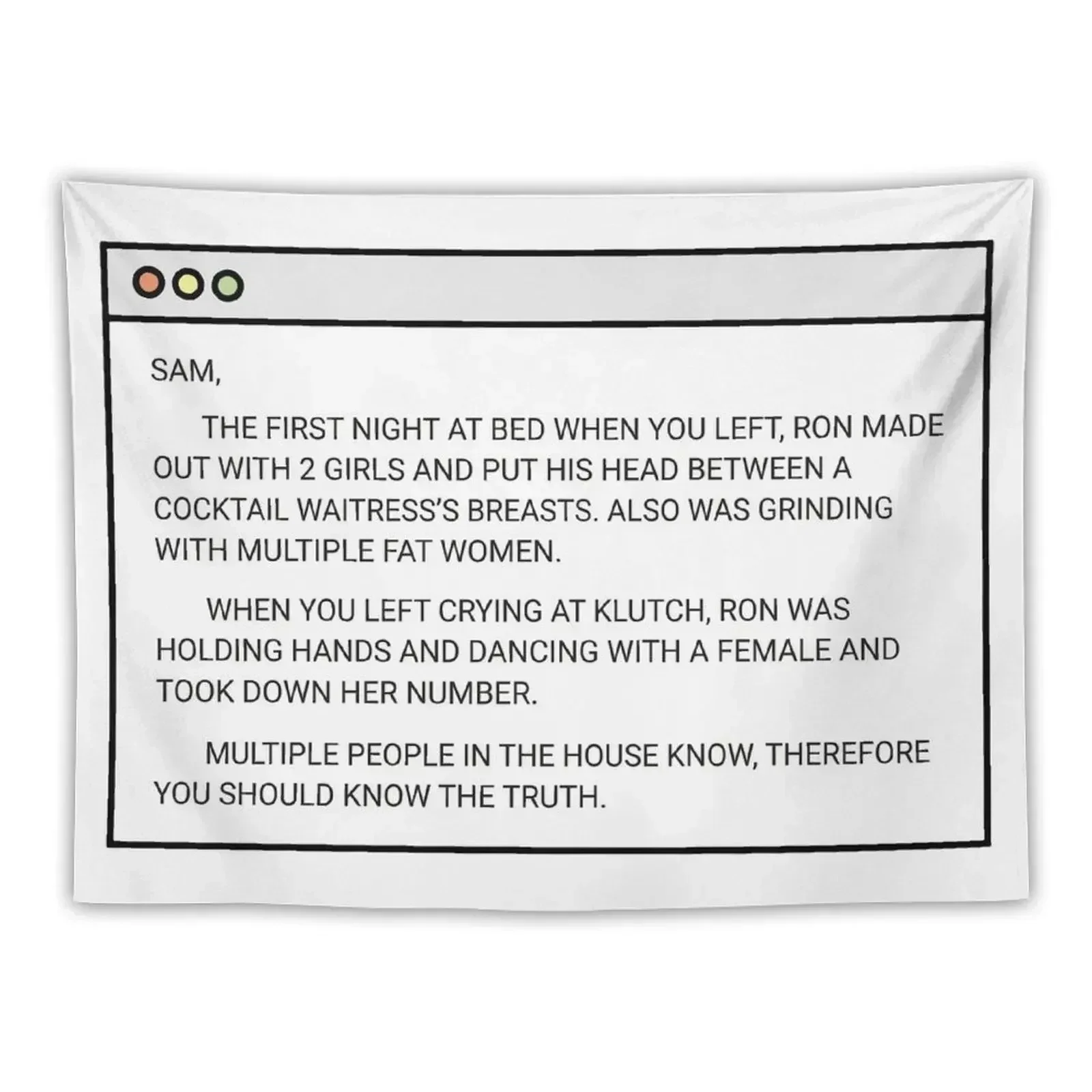 Jwoww и Snooki письмо Sammi гобелен украшение для спальни декоративные настенные фрески