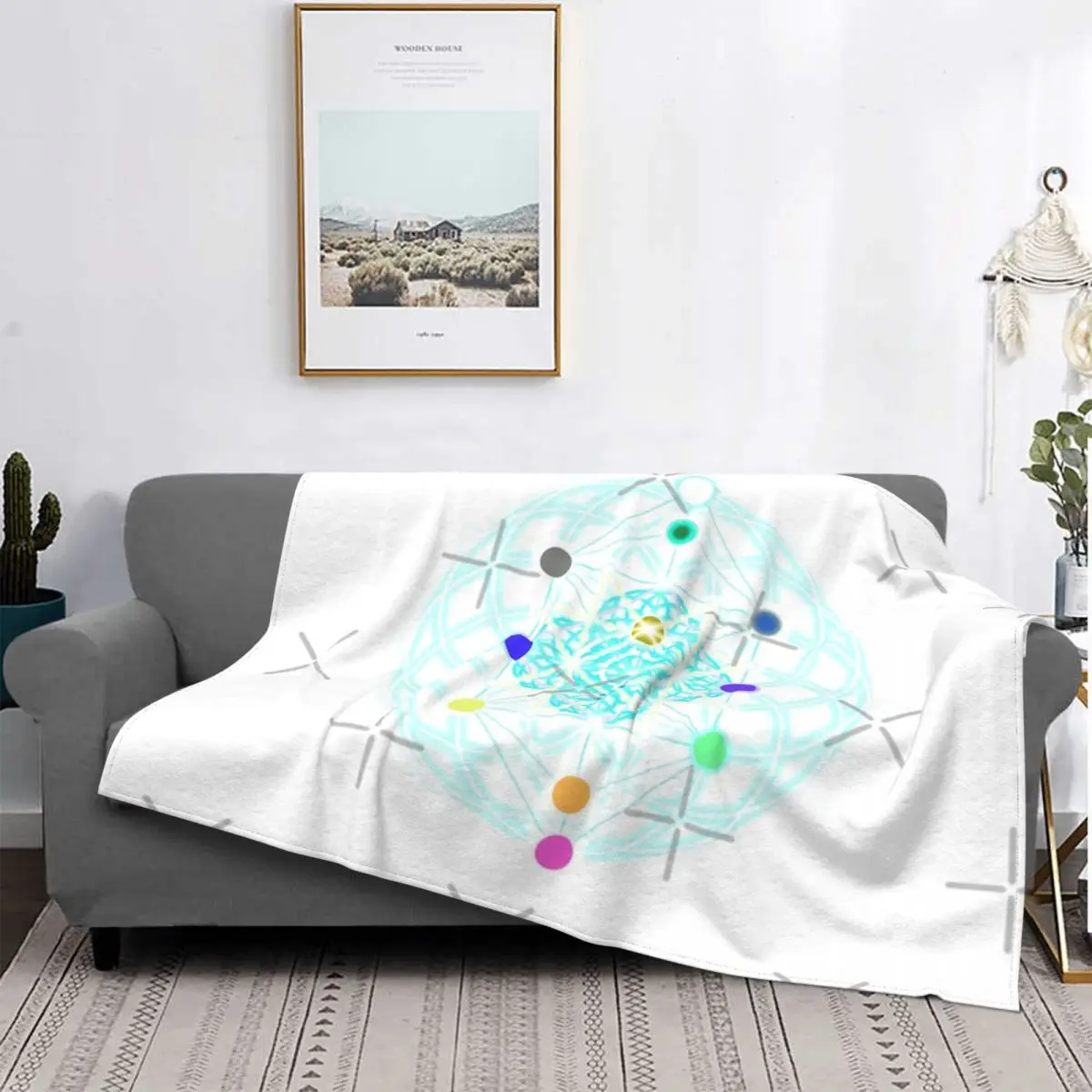 

Kathara-hub-Manta a quadros para cama, colcha con капуча, manta