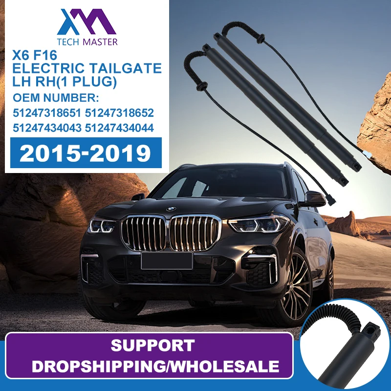 Автоматическая подъемная электрическая задняя дверь для BMW X6 F16 Power Tailgate Liftgate 2 шт.