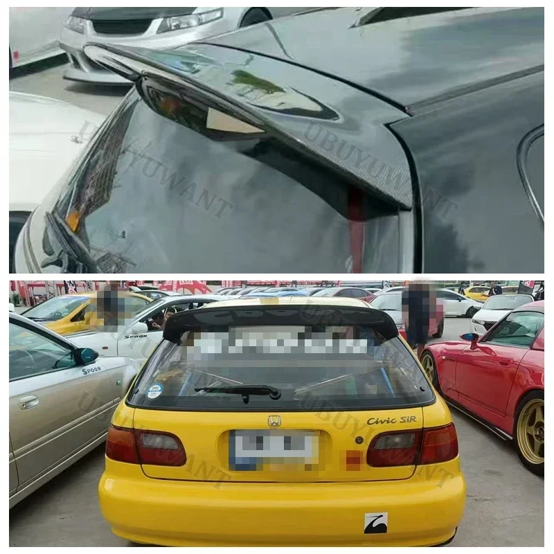 Фото Для Honda Civic SiR II EG6 GEN 5 Хэтчбек: Кастомные детали, спойлер на багажник, заднее антикрыло HighKick, комплекты обвесов, прямые поставки с завода, 1991-1995 гг. №2