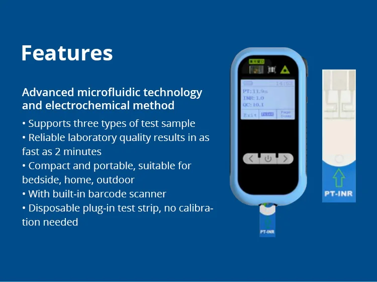 Анализатор коагуляции крови электрометр для профессиональной точки лечения