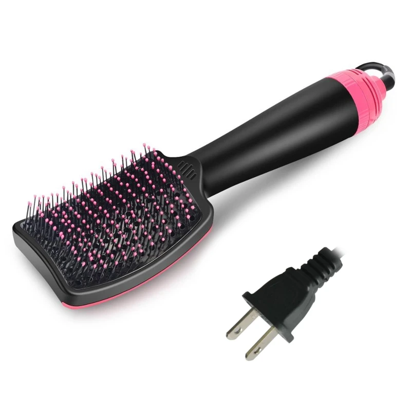 

Multifunctional Hot Air Hair Dryer Brush One-Step Electric Straightener Vibration Massage Comb Smooth Frizz Styler Drop Shipping