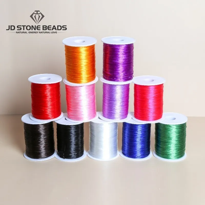 

500m/roll Elastic Beading Lycra Spandex Stretch Thread For Jewelry Making Beading Cords Bracelet Necklace Elastic Thread
