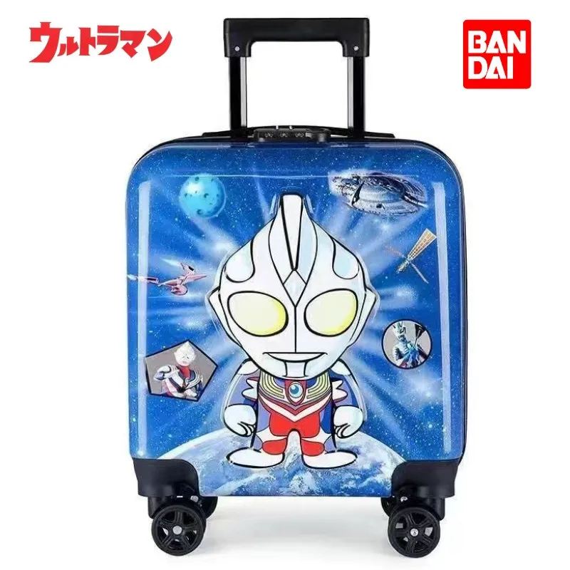 

Ultraman animation peripheral children's trolley case 18 inch cartoon children's suitcase suitcase universal wheel boarding case