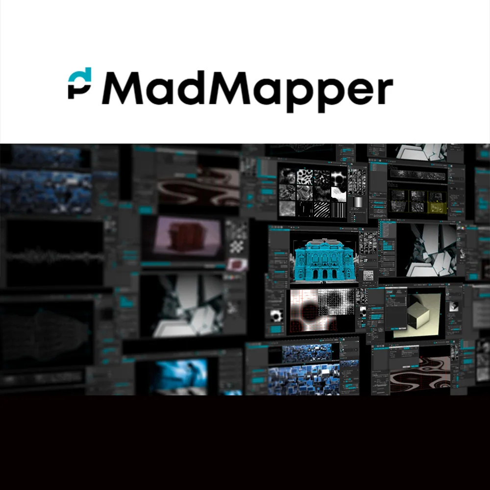 

Программная проекция Madmapper5.0.7 VJ. Управление светодиодной подсветкой DMX.