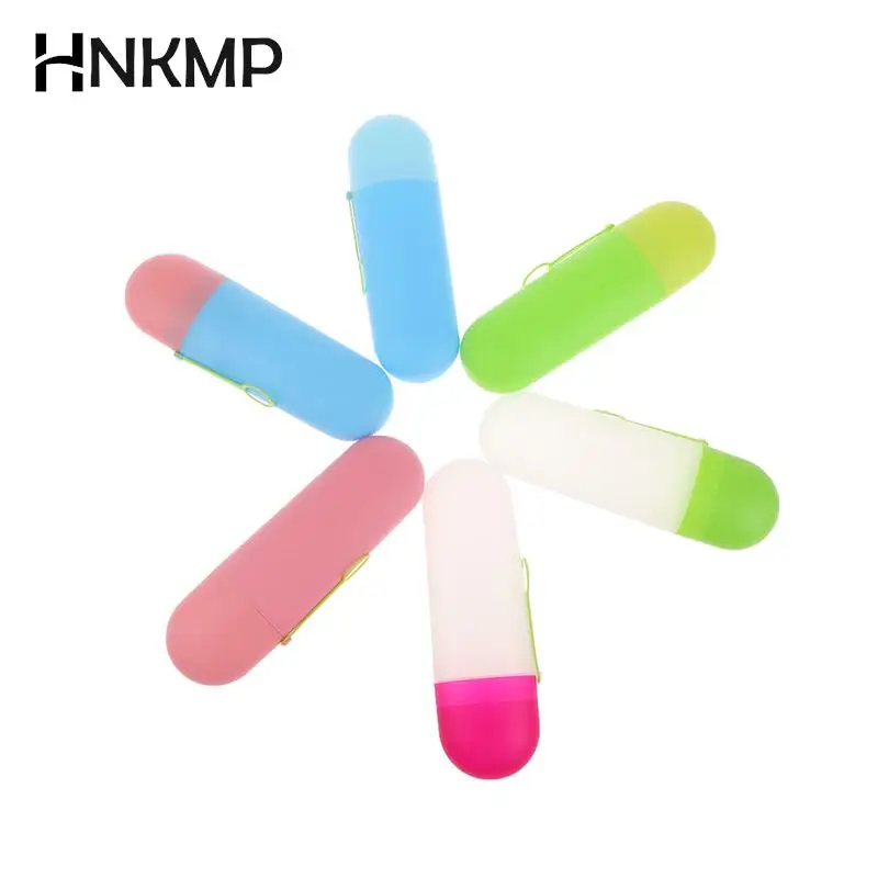 

Travel Camping Portable Toothbrush Toothpaste Storage Holder Box Outdoor Toothbrush Organizer Case Bathroom Accessories