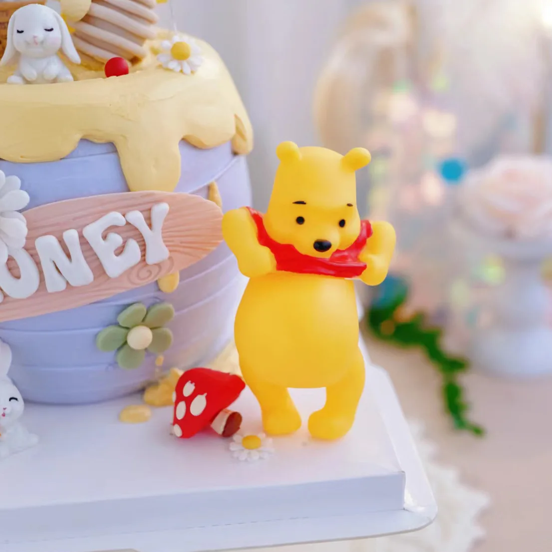 Кукла Винни-Пух Disney ажурное милое украшение для торта на день рождения