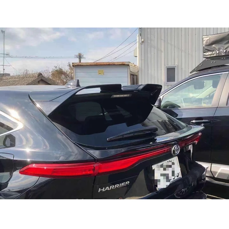 

ABS Car Rear Wing Primer Color Rear Spoiler For toyota harrier Spoiler 2020+
