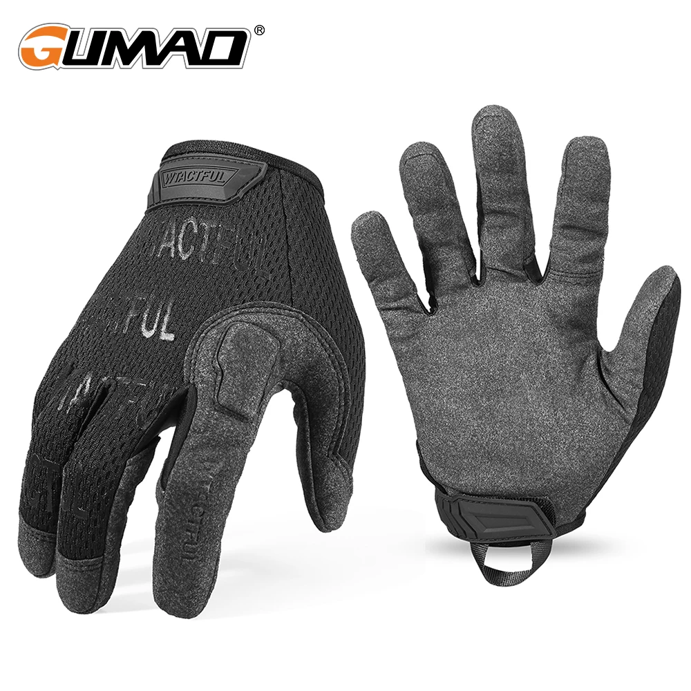 Tactical Gloves Army Long Full Finger Glove Men Black Military Airsoft Sport Hiking Biker Cycling Riding Driving Hunting Mittens