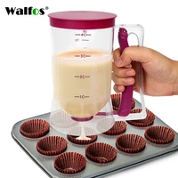walfos cupcake pancakes cookie cake muffins baking waffles batter dispenser cream separator measuring cup baking tools