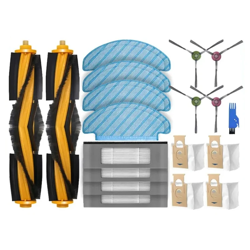 Для Ecovacs DEBOT OZMO T8+ / T8 AIVI Max N8 Plus Pro Основная боковая щетка Hepa-фильтр швабра мешки для