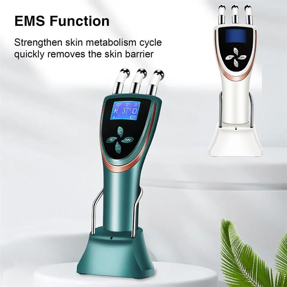 

Magnetic Scraping Device EMS Micro Current Warm 36-53 Magnetic Care Face Beauty Meridian Instrume Vibration Massage Therapy G1A4