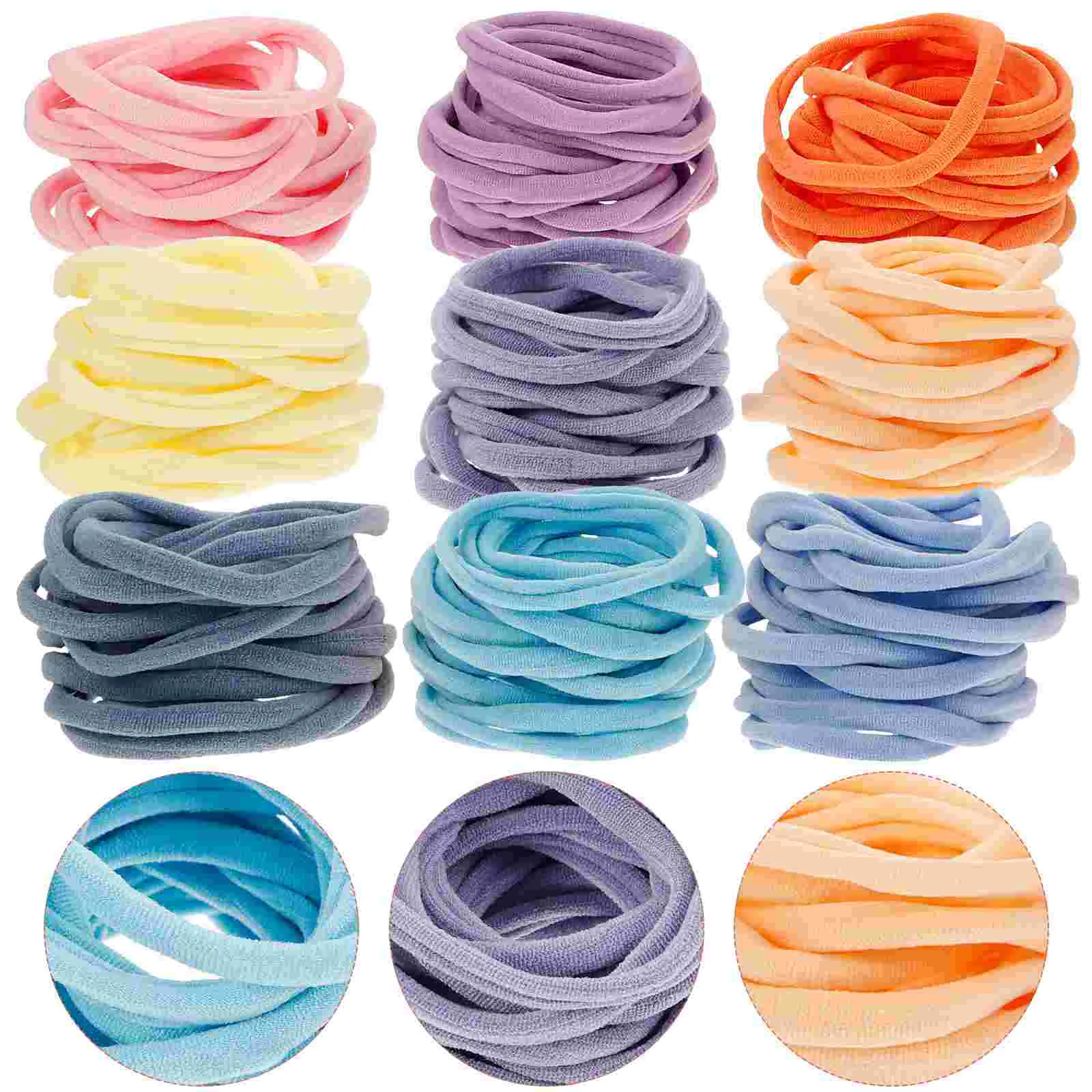 180 шт. эластичный шнур вязатель прихватка ткацкий станок петли игрушечный