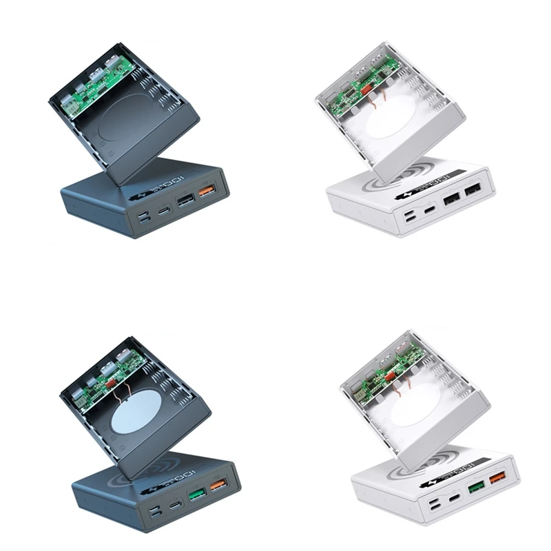 

Чехол для внешнего аккумулятора 5X1865 0, съемный держатель для аккумулятора 18650, зарядное устройство, корпус для самостоятельной сборки