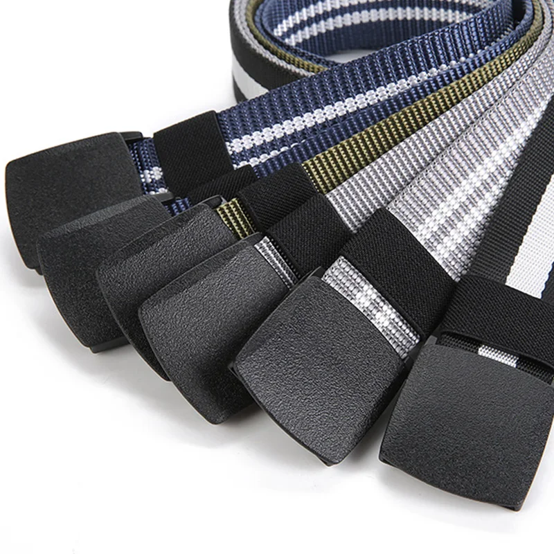 

Lady Nylon Canvas Belt Outdoor Travel Hiking Waistband Lady Long Belt Without Metal Adjustable Wide Military Tactical Waist Belt