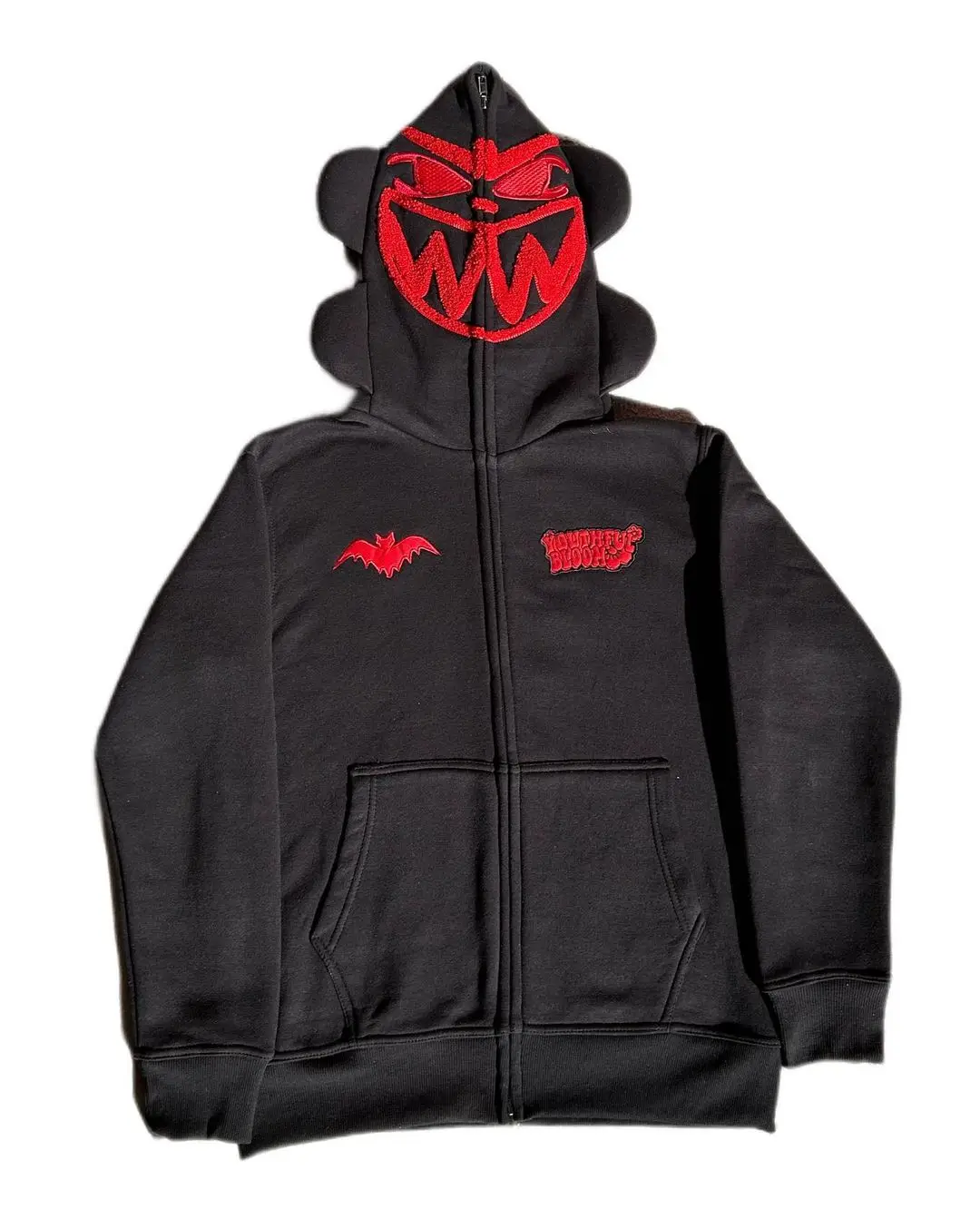 Женская толстовка с капюшоном на молнии |