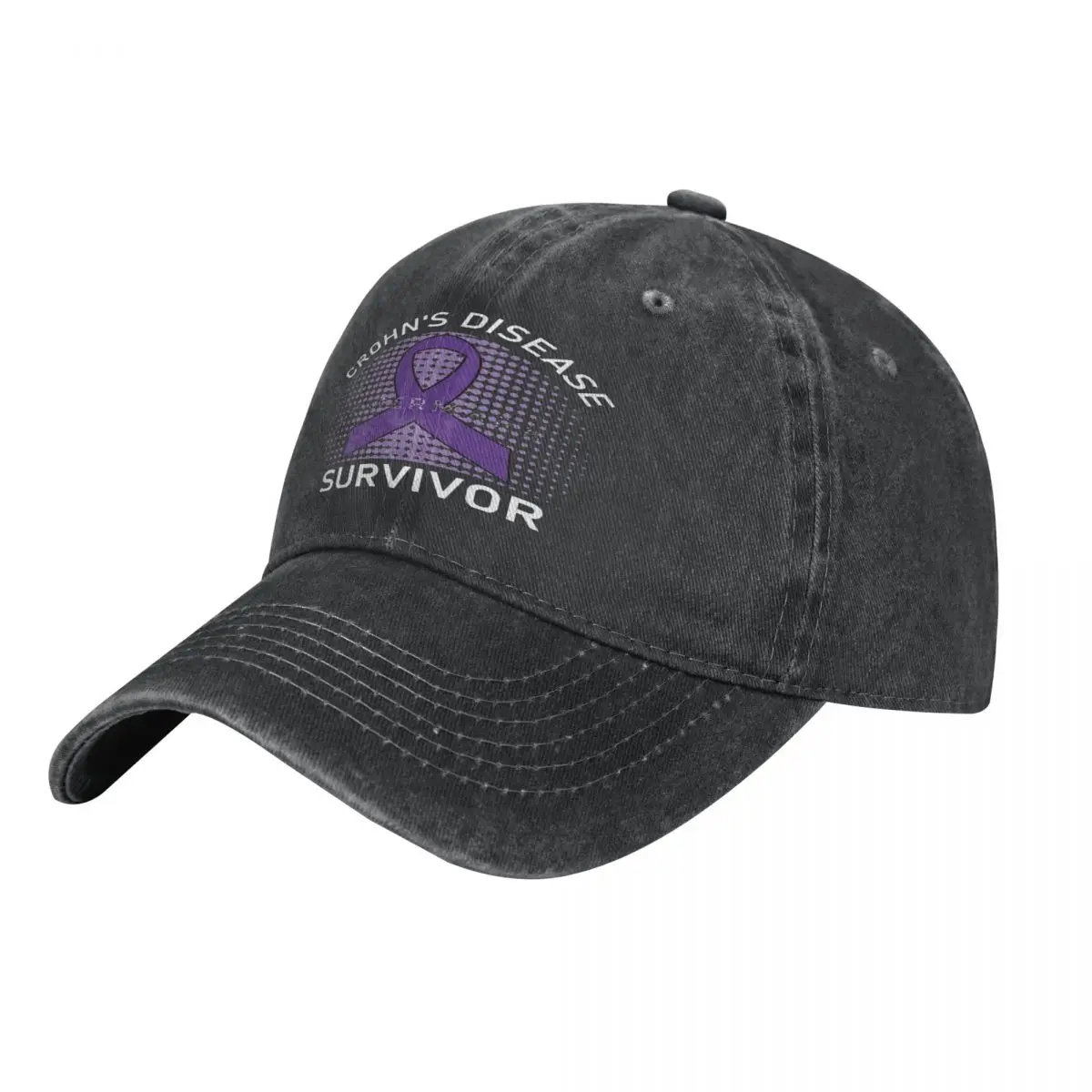 

Crohn S Disease Survivor Casquette, Cotton Cap Customizable Moisture Wicking Sports Nice Gift