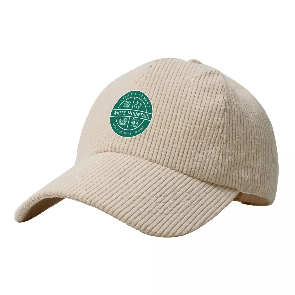 Homens E Mulheres montbranca Floresta National Heraldico Logotipo Bone De Beisebol Veludo Chapeu Verao шляпы для косплея