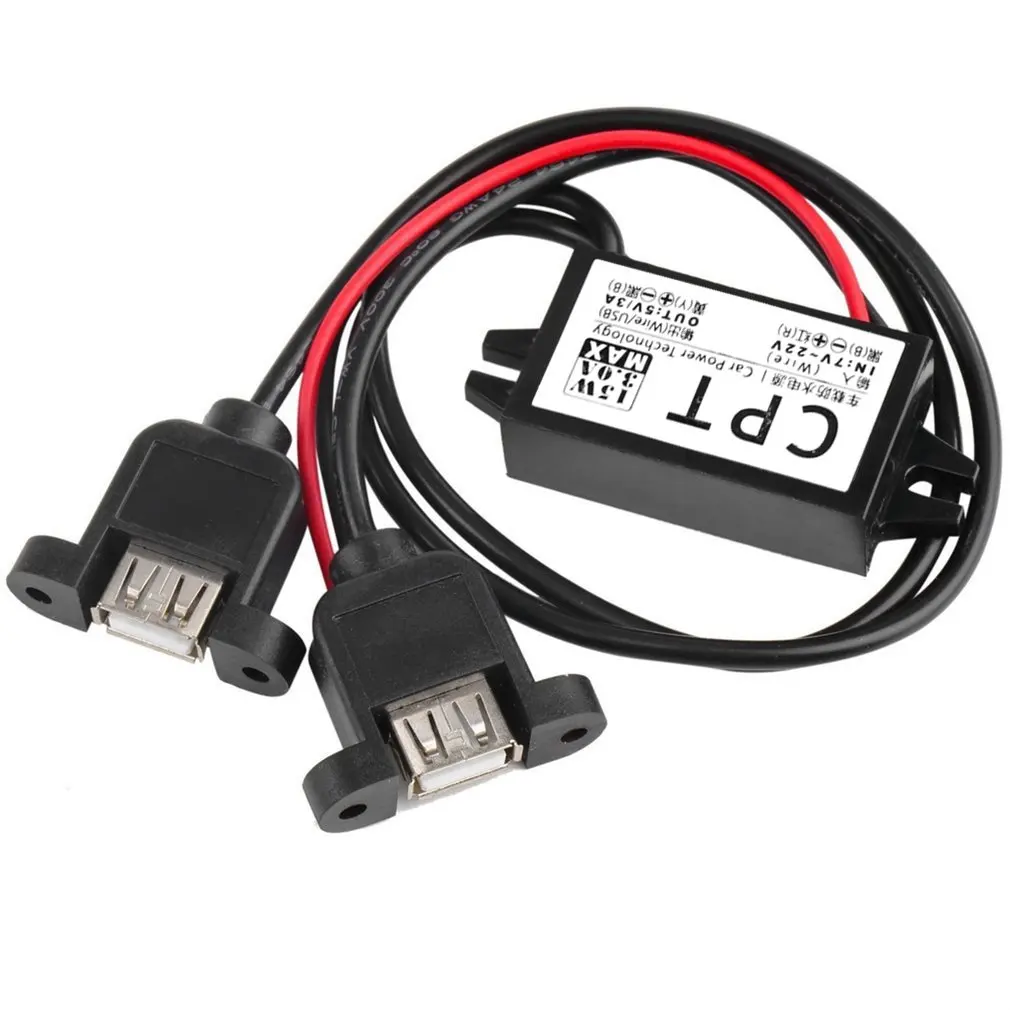 

5 Types Car Power Technology Charger DC Converter Module Single Port 12V to 5V 3A 15W Electric ONLENY