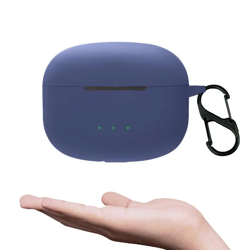 

Soft Earphone Protective Case Earbuds Silicone Cover Anti-drop Earphone Shell With Hook Portable And Lightweight Earbuds Headset