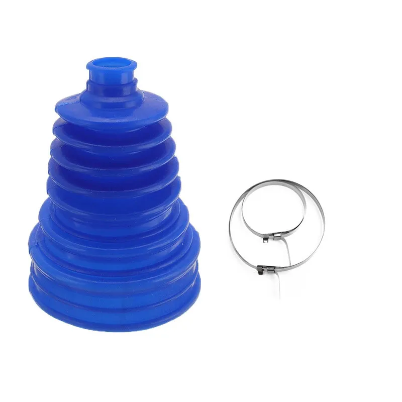 

Universal Silicone Constant Velocity CV Boot Gaiter Kit Driveshaft Joint Cover Universal Joint Drive Shaft CV Boot+ Clamps
