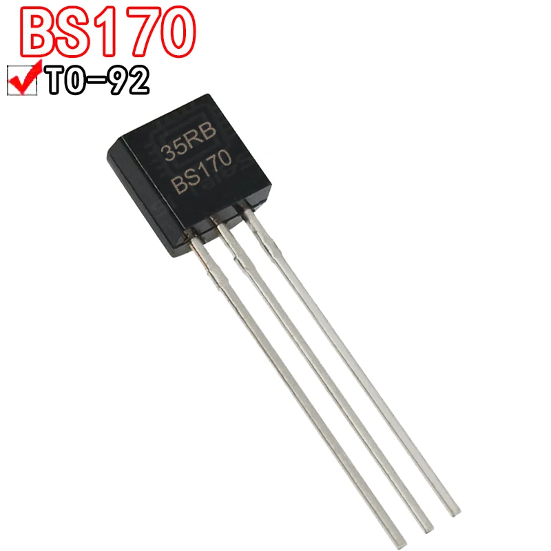 10 шт. BS170 TO-92 TO92 BS107 BS107A BS250 BS208 Новый триодный транзистор