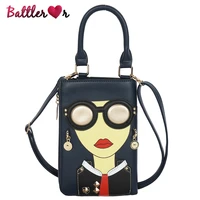 fashion sexy girl crossbody bag for women shoulder chain purses and handbags designer character party clutch leather evening bag
