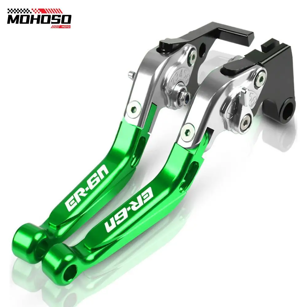

FOR KAWASAKI CNC Brakes Adjustable Folding Extendable Clutch Brake Handle Levers ER6N 2010 2011 2012 2013 2014 2015 2016 2017