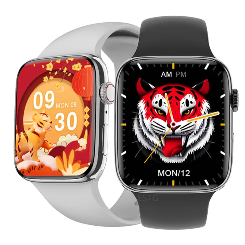 

Stainless Steel DT7 MAX Smart NFC Watch 1.9" Screen Bluetooth Call Wireless Charging Men Women 45mm Smartwatch DIY
